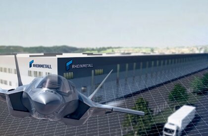 Rheinmetall Aviation Services GmbH – neue Fabrik in Weeze für die Produktion von Rumpfmittelteilen für die F-35A