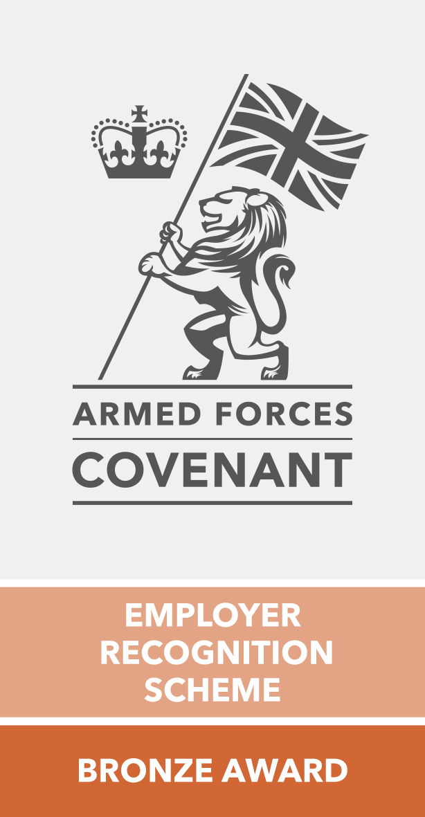 Armed Forces Covenant: Employer Recognition Scheme – Bronze Award
