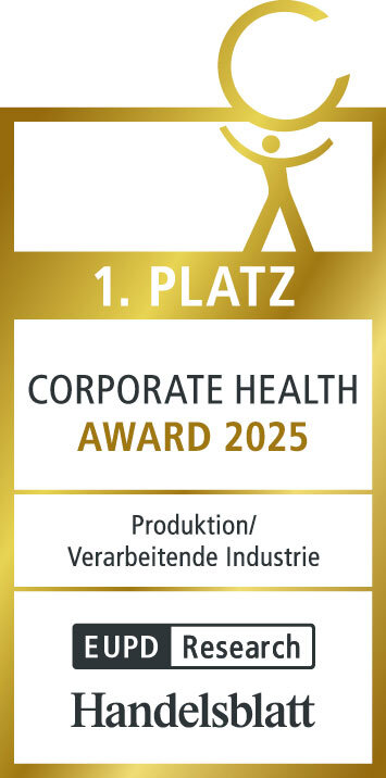 EUPD Research – Corporate Health Award 2025: 1. Platz