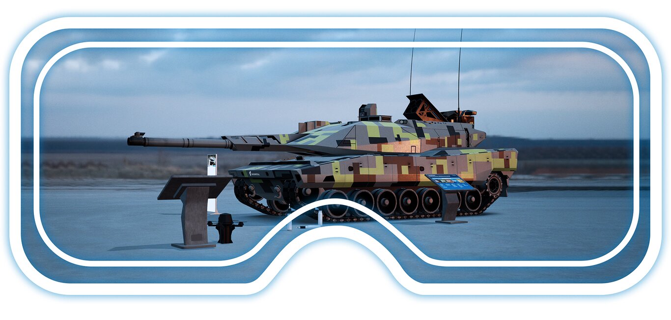 Panzer in Virtual Reality (VR)