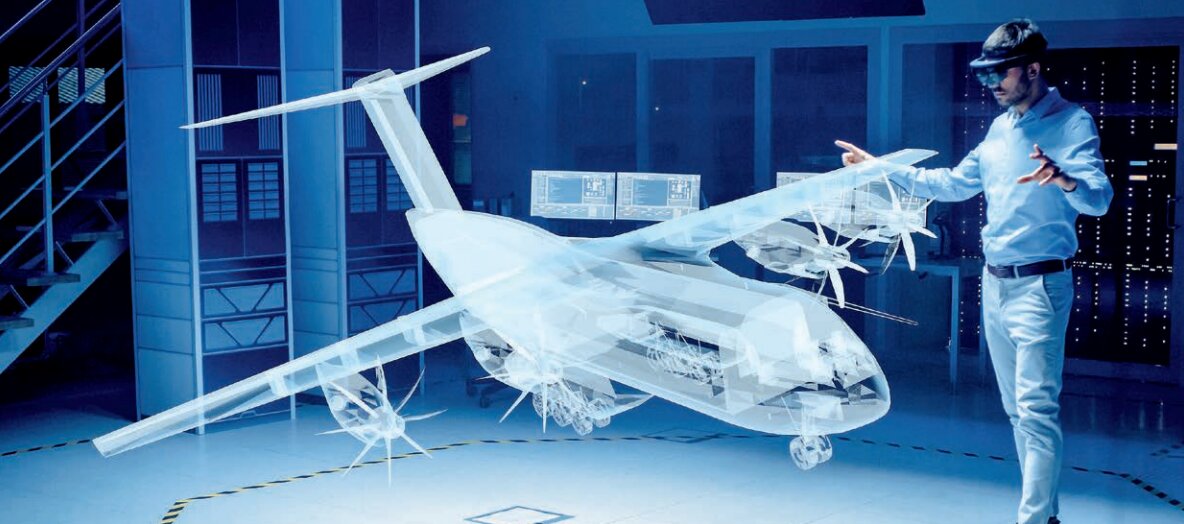 Virtuelle Darstellung A400m