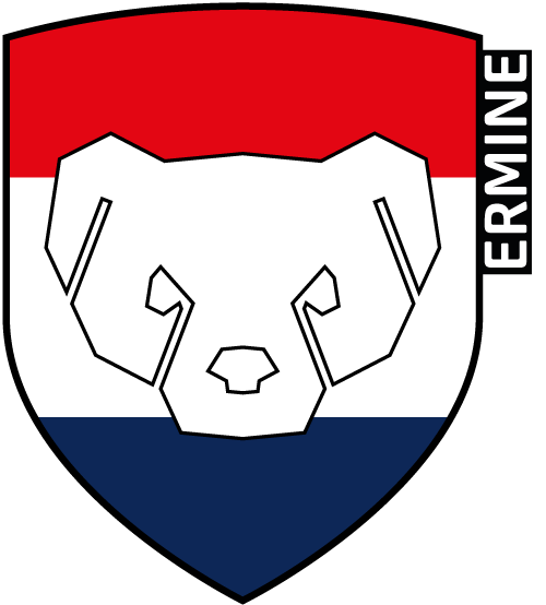 Wappen: Ermine für die Niederlande