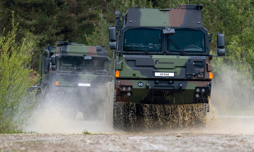 Rheinmetall HX2 – Professional high-mobility logistics