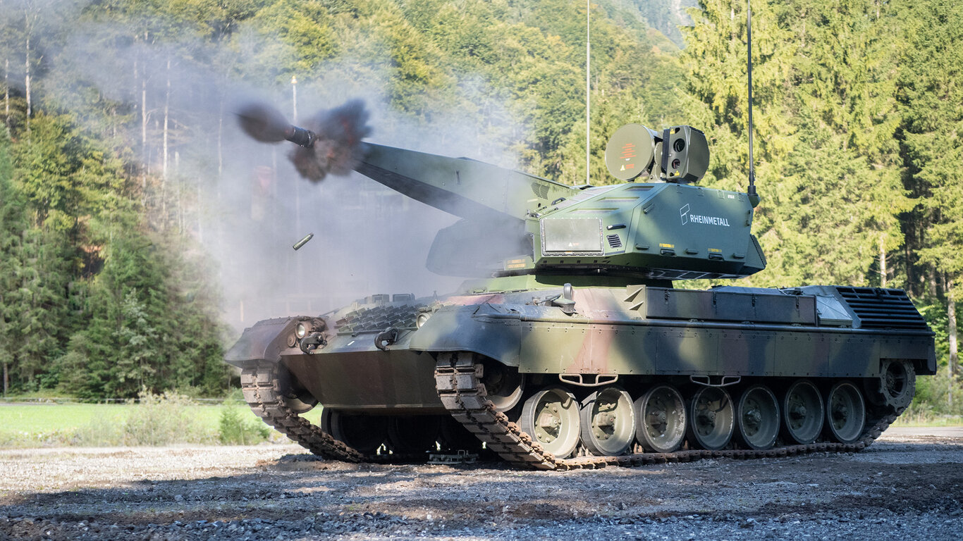 Rheinmetall's mobile air defence systems – Skyranger 35mm