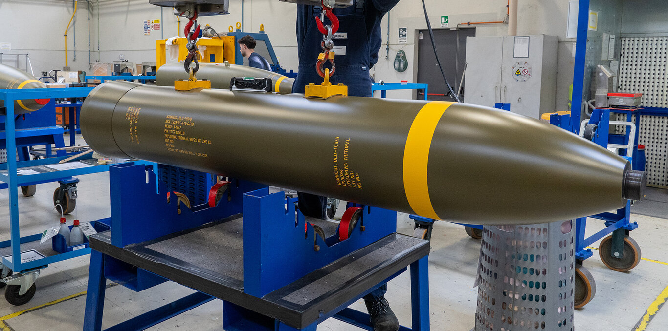 Rheinmetall's BLU-109 aircraft bomb