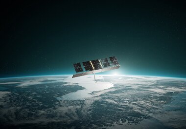 ICEYE SAR Satellite over Scandinavia. (Image: ©ICEYE)