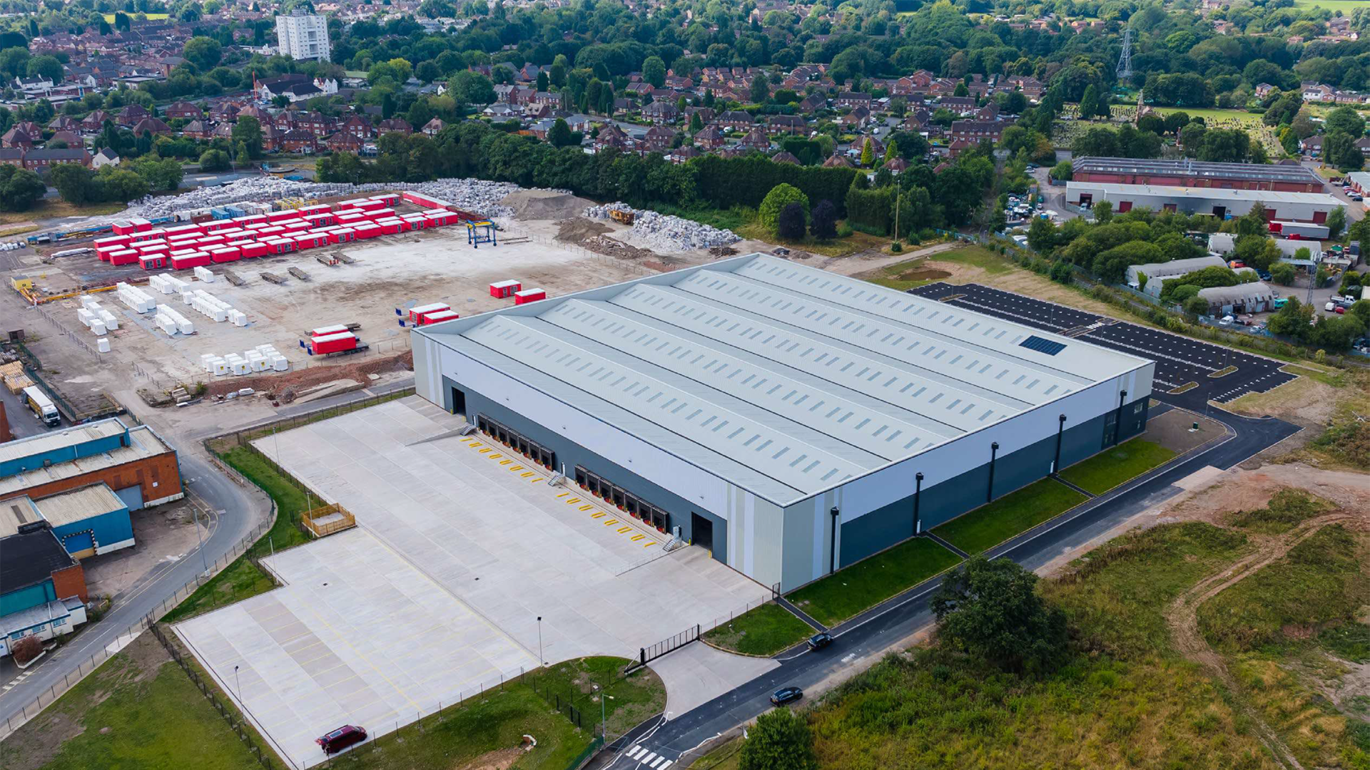 Rheinmetall Weapon Munitions UK Limited im Telford Business in Hadley, Großbritannien
