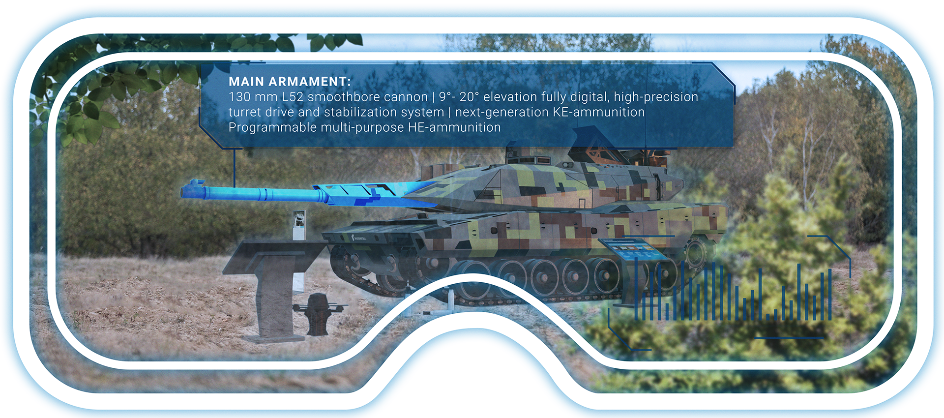 Tank in Augmented Reality (AR)