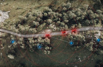 Scalable, mobile sensors that operate independently of line of sight also create a continuous situational picture in dynamic scenarios.
