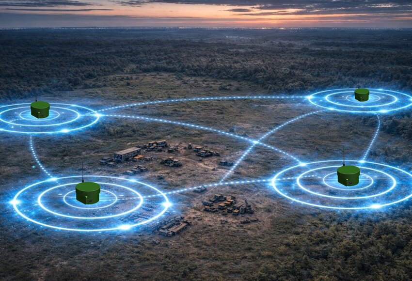 The self-sufficient, passive and extremely difficult to detect sensor network generates 360° non-line-of-sight (NLOS) situational awareness, reduces the workload on personnel, extends the effective radius of own forces and provides precise reconnaissance data in real time.